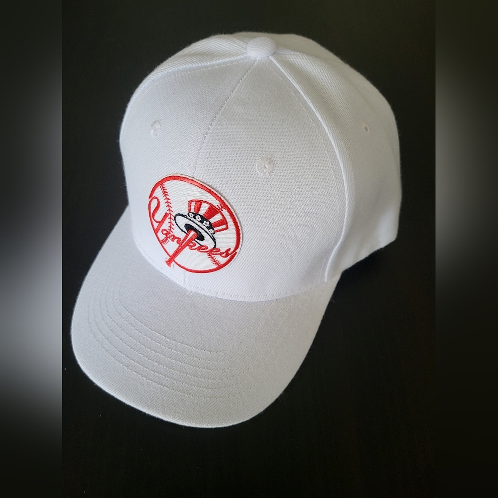 New York Yankees White Baseball Cap